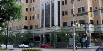 Sennott Square building
